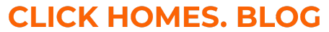 Click Homes Real Estate Blog Logo and Branding